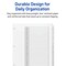 Avery Extra-Wide Dividers for 3 Ring Binders, 26 Tabs per Set, Customizable Table of Contents, Multicolor Tabs, Works Great with Sheet Protectors (11166)